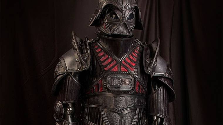A fantasy Darth Vader felszerelés készen áll a sötét középkorra bevezetőkép