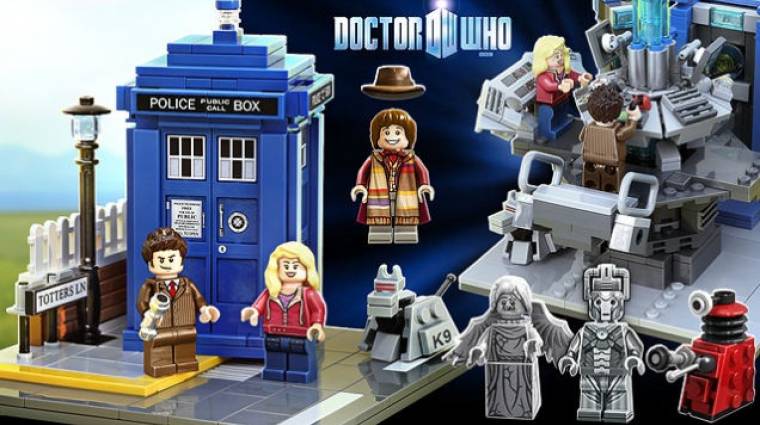 Érkezik a hivatalos LEGO Doctor Who szett bevezetőkép