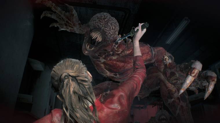 Resident Evil 2 Remake - klasszikus ellenfelet kap Claire a legújabb gameplay videóban bevezetőkép