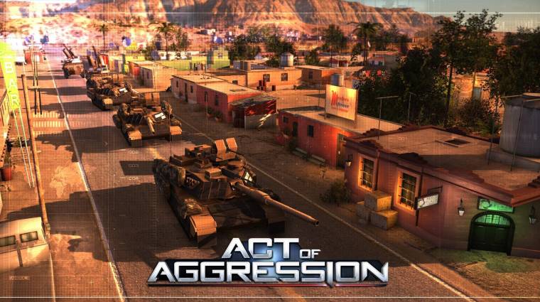 Act of Agression - a C&C-s időket idézi a trailer bevezetőkép