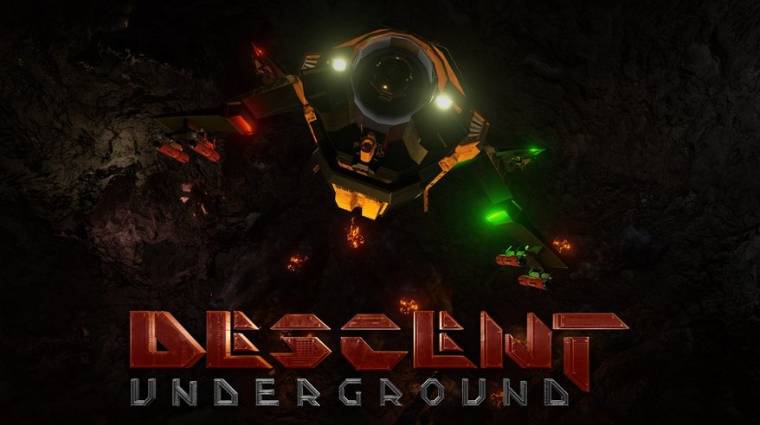 Descent: Underground - te is segíthetsz, hogy visszatérjen a klasszikus bevezetőkép