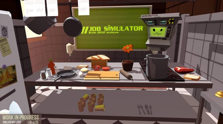 Job Simulator - itt az első SteamVR játék bevezetőkép