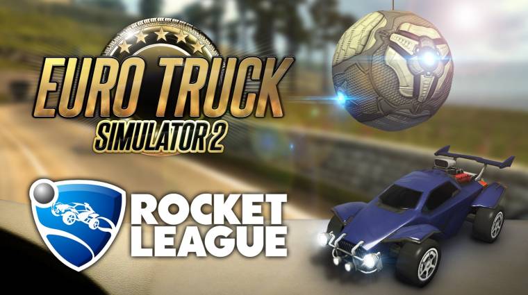 Keveredik a Rocket League és a Euro Truck Simulator 2 bevezetőkép