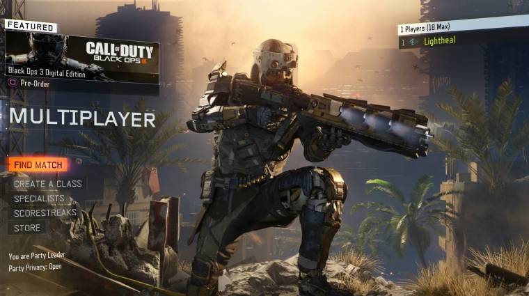 Call of Duty: Black Ops 3 - gondok vannak Xbox One-on bevezetőkép