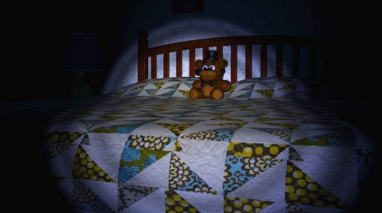 Five Nights at Freddy's 4 megjelenés - már kapható a játék, kicsit más mint a többi bevezetőkép