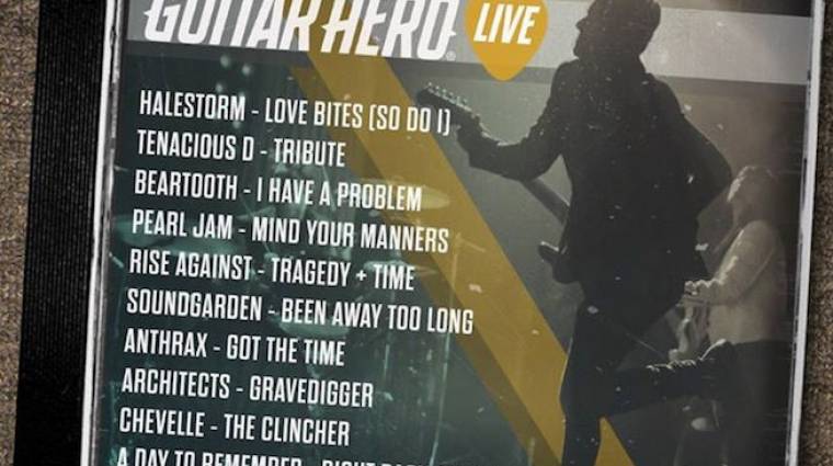 Guitar Hero Live számlista - színpadon a Rise Against, a Pearl Jam és a Tenacious D bevezetőkép