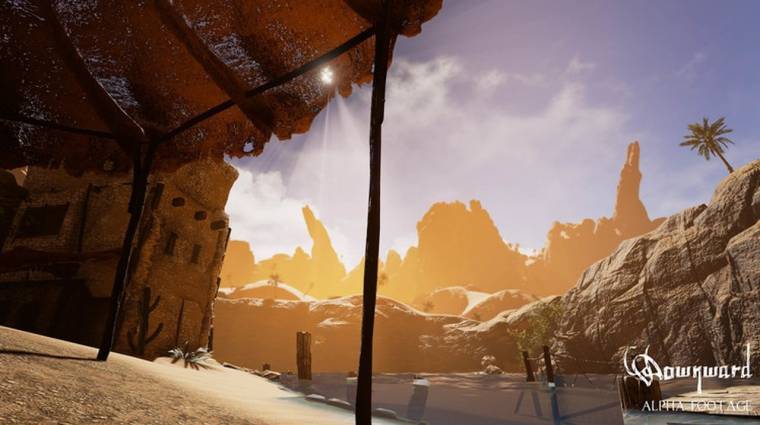 Downward - Unreal Engine 4-es parkour a középkorban bevezetőkép