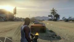 Grand Theft Auto V - kocsikat lövő fegyver és gravity gun is van már kép