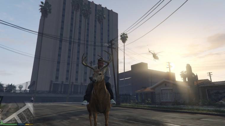 Grand Theft Auto V mod - lehet szarvason lovagolni (videó) bevezetőkép