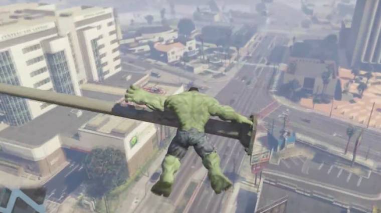 Grand Theft Auto V - ez a Hulk mod jobb, mint bármelyik Hulk játék bevezetőkép