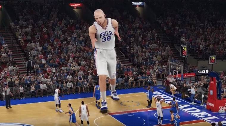 NBA 2K16 - nem könnyű a játék, ha az ember egy óriás, pici kezekkel (videó) bevezetőkép