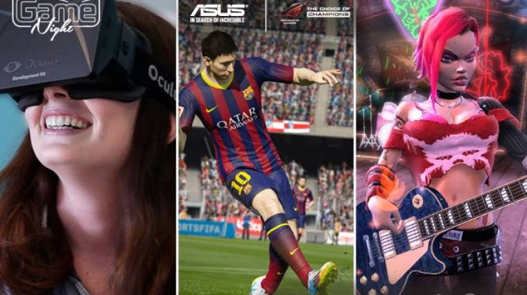 Oculus Rift, Guitar Hero és FIFA 15 verseny a GameNighton! bevezetőkép