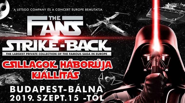Nagyszabású Star Wars-kiállítás nyílik Budapesten kép