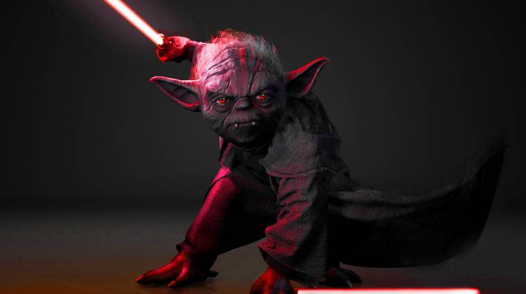 A Star Wars: Knights of the Old Republic 2-ben eredetileg egy Yoda fajába tartozó sith is szerepelt volna bevezetőkép