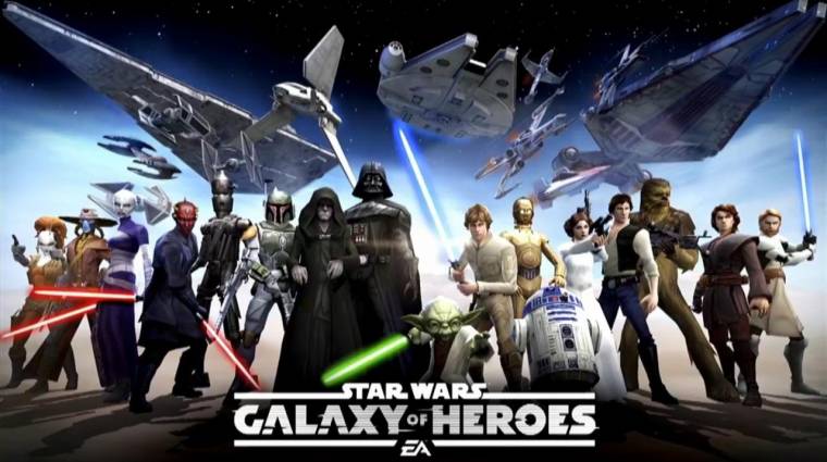 Star Wars: Galaxy of Heroes - egész korrekt az első trailer bevezetőkép
