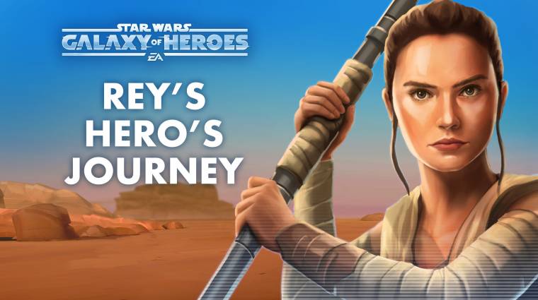 Star Wars: Galaxy of Heroes - Rey már fénykarddal darabolja a rohamosztagosokat bevezetőkép