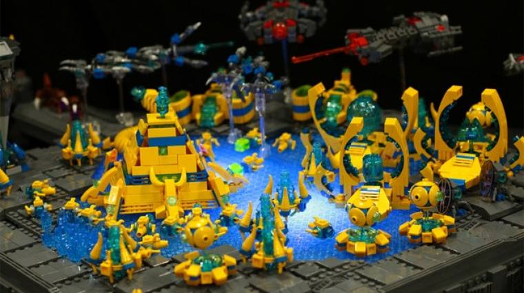 Elképesztően részletes StarCraft térkép épült LEGO-ból bevezetőkép
