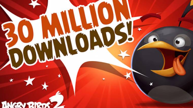 Angry Birds 2 - 30 millió letöltés két hét alatt bevezetőkép