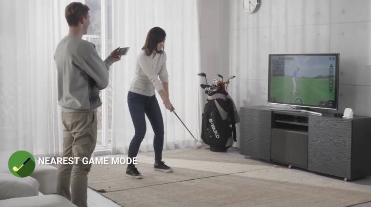 Ezzel a szimulátorral golfpálya lesz a nappalidból kép