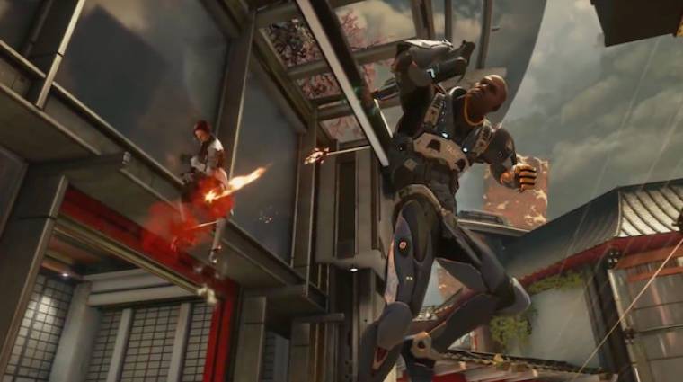 Lawbreakers gameplay - rocket jump és hátrafelé tüzelés az első videóban bevezetőkép