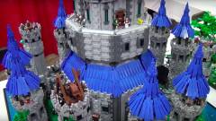 Elképesztő LEGO Zelda kastély készült kép