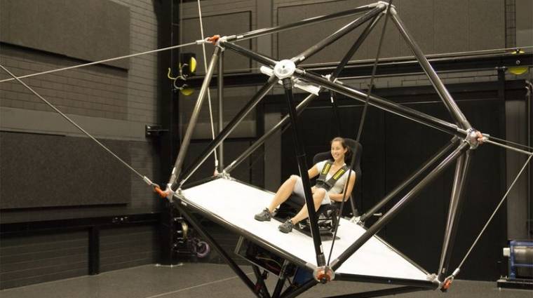 Íme a VR-szerkezet, ami szó szerint a levegőbe repít (videó) bevezetőkép