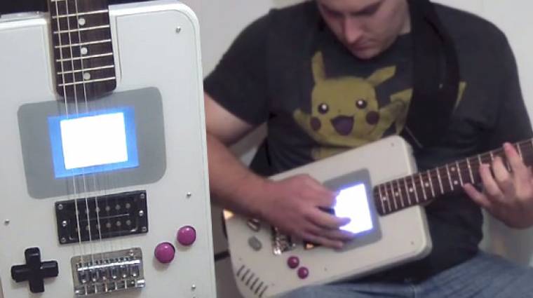 Napi büntetés: a gitár, ami egyben Game Boy is (videó) bevezetőkép
