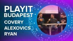 PlayIT 2015 ősz - beszélgetés Covery-vel, Alexoviccsal és Ryannel kép
