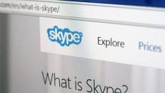 Windows 10-re is jön a böngészős Skype kép