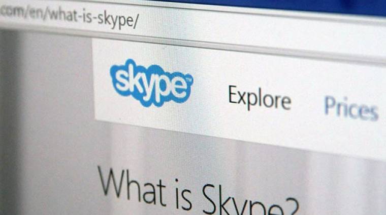 Windows 10-re is jön a böngészős Skype kép
