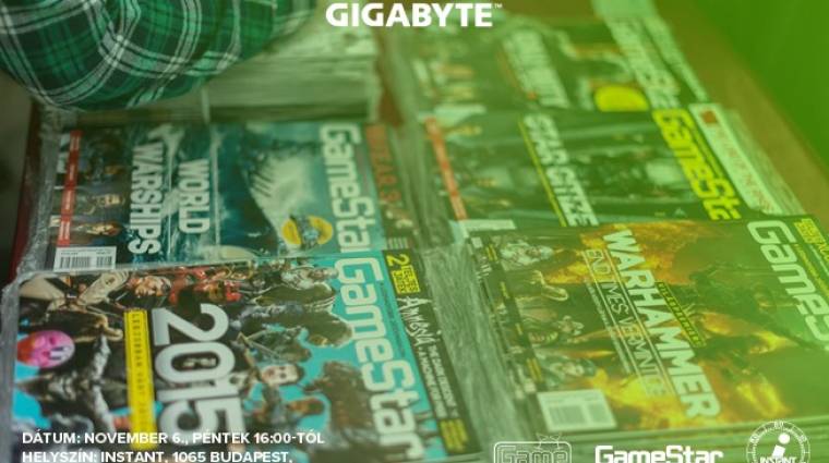 Szilikon karkötők, pólók és GameStar magazinok a GameNighton! bevezetőkép