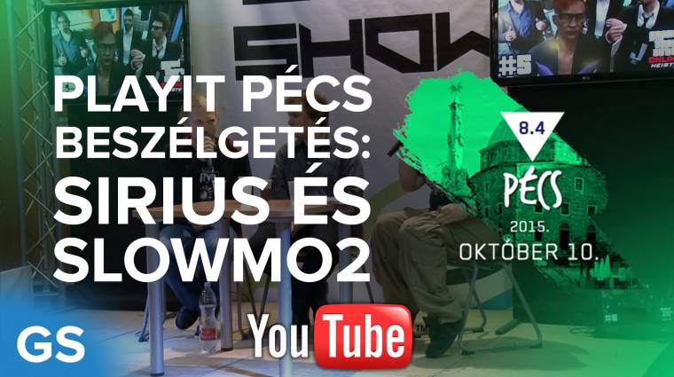 PlayIT Pécs - beszélgetés a Sirius&Slowmo2 párossal bevezetőkép