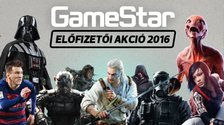 Fizess elő a GameStar magazinra, és válassz egyet 2015 és 2016 legjobb játékai közül! bevezetőkép