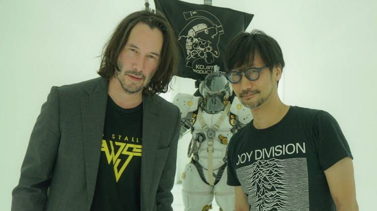 Keanu Reeves meglátogatta Hideo Kojimát bevezetőkép