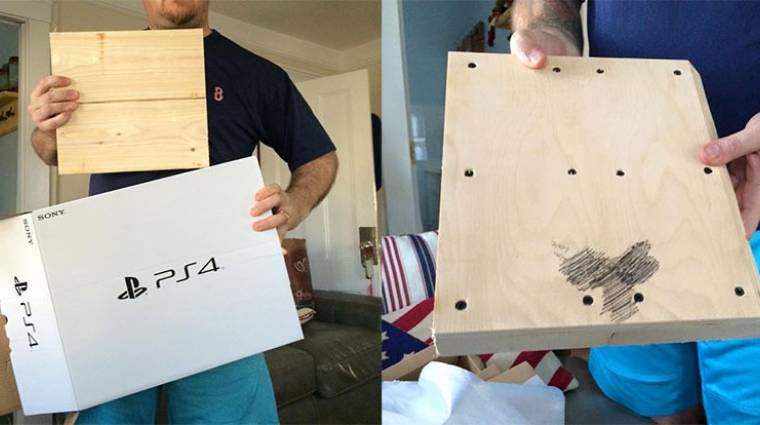 PlayStation 4 helyett egy fadarabot rejtett a karácsonyi ajándék bevezetőkép