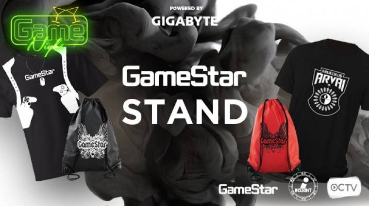 Vásárolj be GameStar magazinból, pólókból és karkötőkből a GameNighton! bevezetőkép