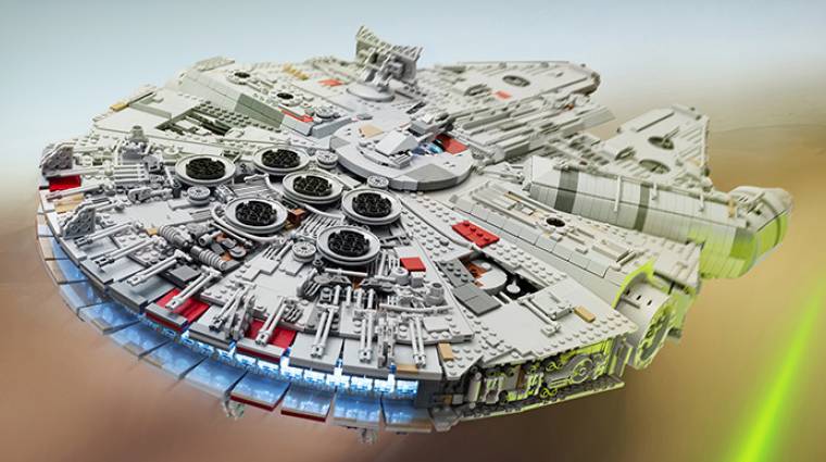 Egy éven át épült a LEGO Ezeréves Sólyom bevezetőkép