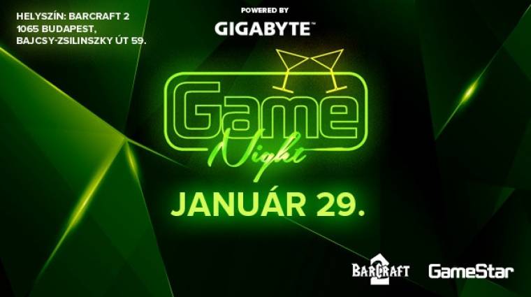 GameNight - a januári rendezvény helyszíne pedig... bevezetőkép