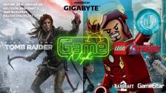 GameNight - ünnepeld velünk a Rise of the Tomb Raider PC és a LEGO Marvel's Avengers megjelenését! kép