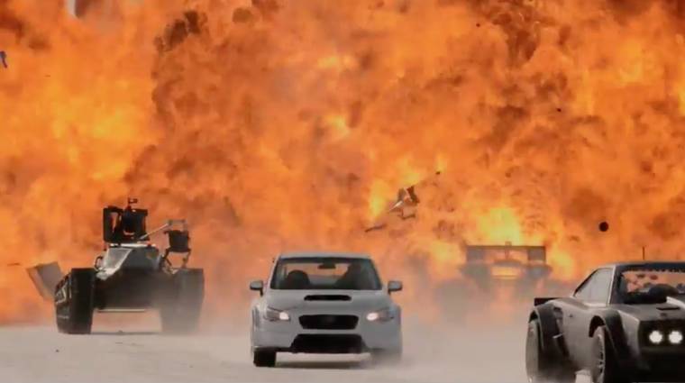 Villámgyors kocsik és hatalmas robbanások - a Halálos Iramban 8 új trailere is odaver bevezetőkép