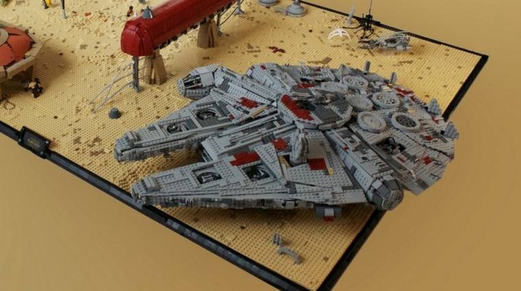 Ilyen a Star Wars: Az ébredő Erő egyik helyszínének LEGO verziója bevezetőkép