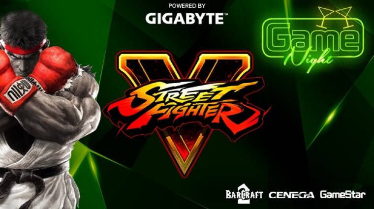 Próbáld ki a Street Fighter V-öt a GameNighton! bevezetőkép