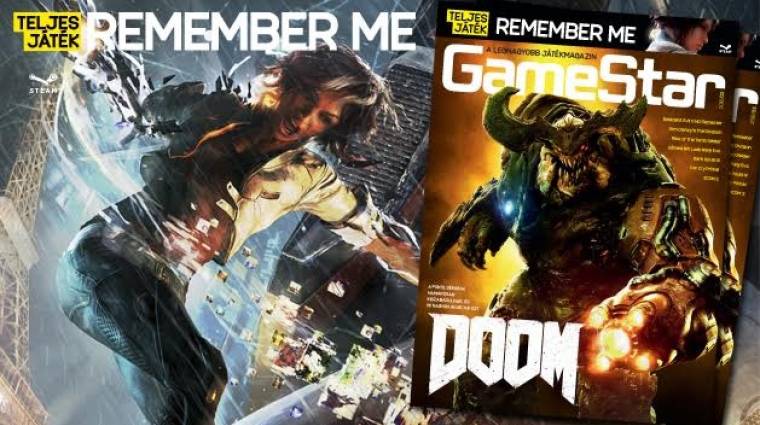 Doom és Remember Me a 2016/02-es GameStarban bevezetőkép