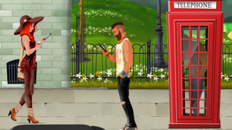 Egy játék, ami a séta közbeni telefonnyomkodás veszélyeire figyelmeztet bevezetőkép