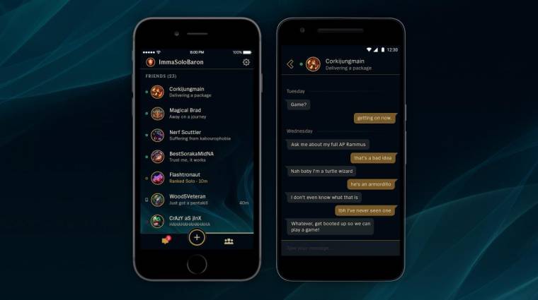 League Friends - megjött a League of Legends mobilalkalmazás bevezetőkép
