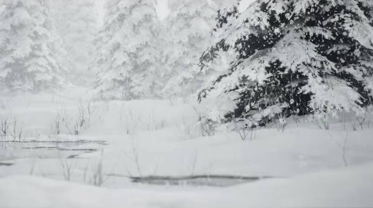 Ilyen a tökéletes téli erdő Unreal Engine 4-ben bevezetőkép