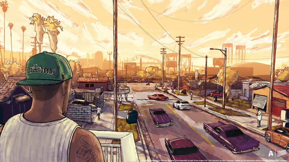 Így néz ki a Grand Theft Auto: San Andreas bevezetője a GTA V motorjával bevezetőkép