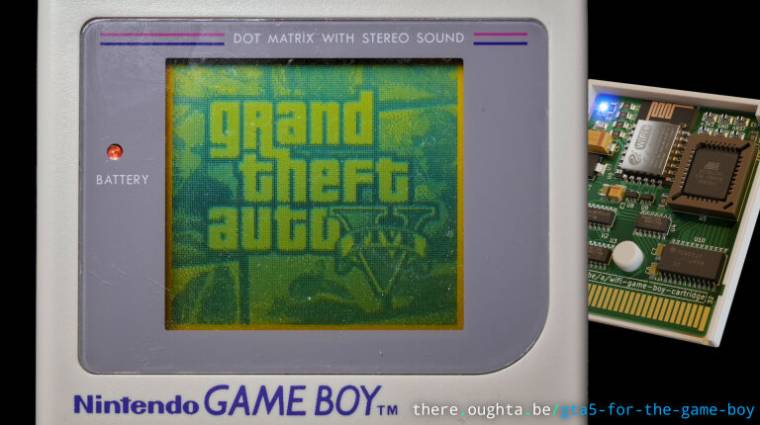 Meglepetés: a Grand Theft Auto V nem néz ki jól egy GameBoyon futtatva bevezetőkép