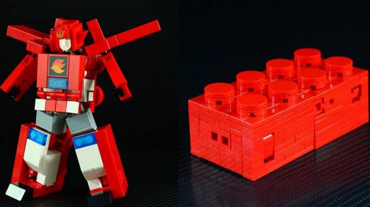 Így néz ki egy LEGO robottá alakuló LEGO elem bevezetőkép
