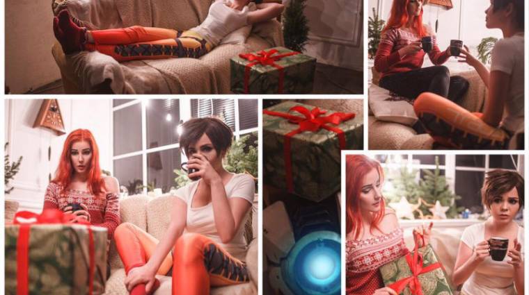 Overwatch - a cosplayerek is rákaptak a Tracer-Emily románcra bevezetőkép